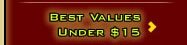 Best Values Under $15