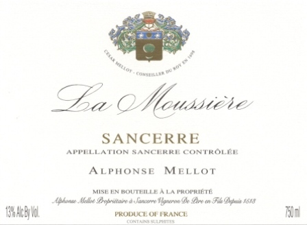 2011 Alphonse Mellot - Sancerre Domaine La Moussi�re