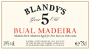 0 Blandy's - Madiera Bual 5 year