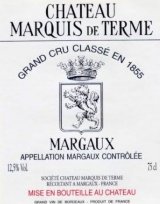 2009 Château Marquis de Terme - Margaux 2009 Château Marquis de Terme - Margaux