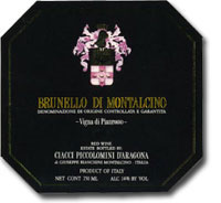 2009 Ciacci Piccolomini d'Aragona - Brunello di Montalcino 2009 Ciacci Piccolomini d'Aragona - Brunello di Montalcino
