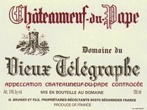 2010 Domaine du Vieux T�l�graphe - Ch�teauneuf-du-Pape La Crau (375ml)