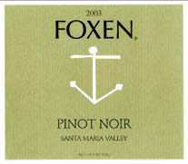 2012 Foxen - Pinot Noir Santa Maria Valley