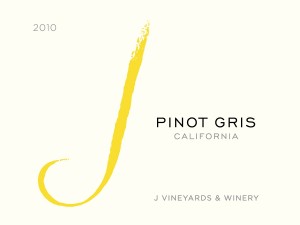 2012 J Vineyards & Winery - Pinot Gris Sonoma County 2012 J Vineyards & Winery - Pinot Gris Sonoma County