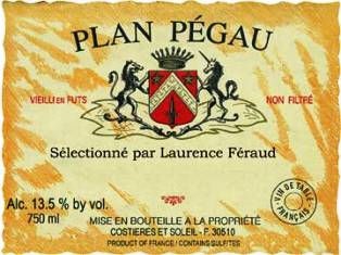 2011 Selectionne par Laurence Feraud - Plan Pegau Rhone Red