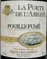 2011 Henri Bourgeois - Pouilly-Fum� La Porte de L'Abbaye