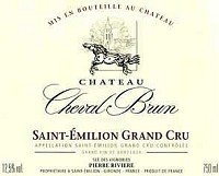 2009 Ch�teau Cheval Brun - Saint-Emilion Grand Cru - Famille Riviere (375ml)