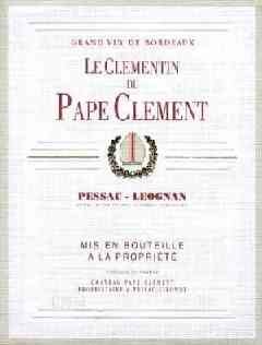 2009 Le Cl�mentin du Pape Cl�ment - Pessac-L�ognan