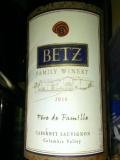 2011 Betz - Cabernet Sauvignon Columbia Valley P�re de Famille