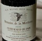 2012 Domaine de la Mordor�e - Ch�teauneuf-du-Pape Cuv�e de la Reine des Bois