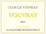 2013 A. Monmousseau - Vouvray Clos Le Vigneau