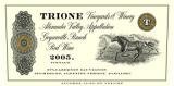 2009 Trione - Cabernet Sauvignon Alexander Valley