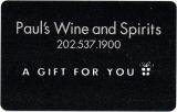 0 Paul's Wine and Spirits - $100 Gift Card
