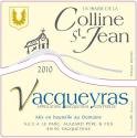 2012 Colline Saint Jean - Vacqueyras Rouge
